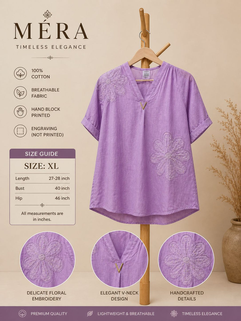 Iris Handcrafted Shirt