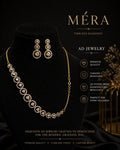 Timeless circle AD necklace